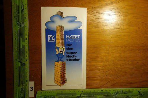 Alter aufkleber handwerk hazet - aufkleber,