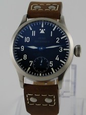 Flieger Uhr Typ A REINE MECHANISCHE Typ Unitas 6498 B-Uhr Pilot Saphir BGW9