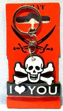 Totenkopf-Pirat-Schlüsselanh?