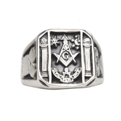 Freimaurer ring sterling - ring,
