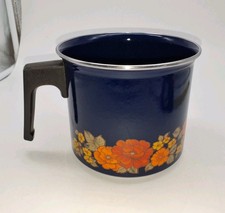 DDR Milchtopf Emaille Topf