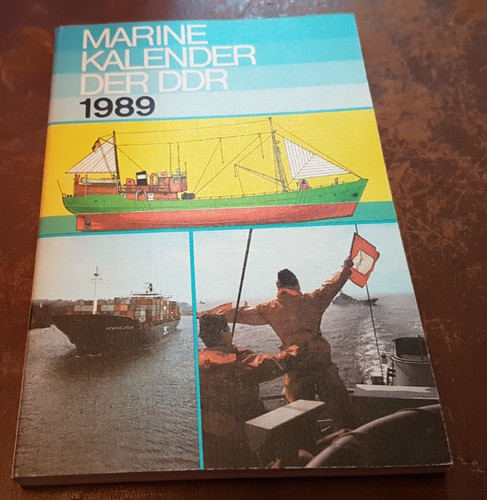 Marinekalender der ddr - der, 1989