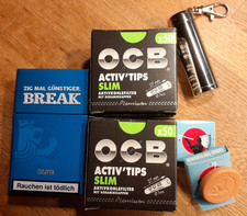 2 x 50 OCB Activ Tips Slim