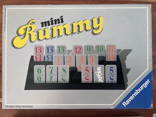 Mini rummy ravensburger 1987 - mini,