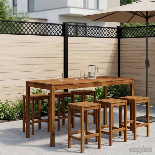 Gartenbar tisch natur - gartenbar-tisch,
