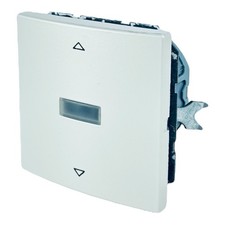 Gira Jalousiesteuerung Creme glänzend komplett / 633 Schalter inkl. 0399 Einsatz