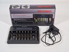 Voltcraft CC-8 Rundzellen-Ladegerät Akku-Ladegerät LiIon, LiFePO, NiMH DEFEKT!