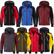 Herren Softshell Jacke Windbreaker Wanderjacke Softshelljacke Rock Creek H-230