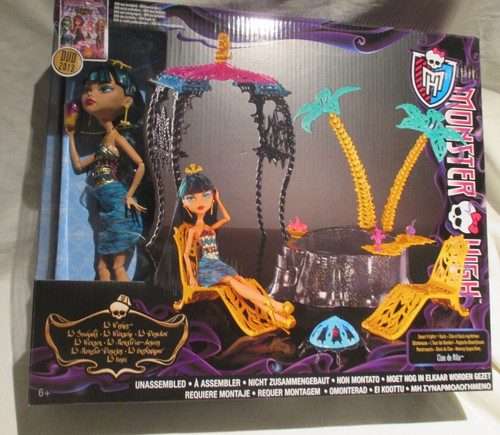 Monster high puppe cleo - monster, de