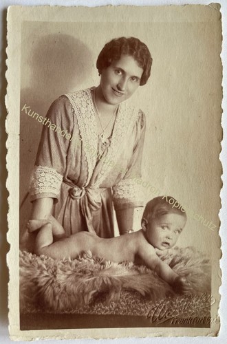 Orig foto mutter kind - ak,