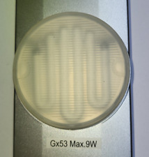 Paulmann Strahler Leuchtmittel GX53 Energiesparlampe mit 9 Watt warmweiß Leuchte