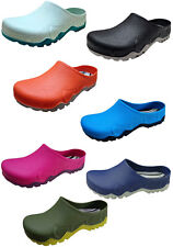 Herren Damen Gartenclogs Clogs Gummiclogs für Garten Haus Hof Stall Gr. 37 - 46