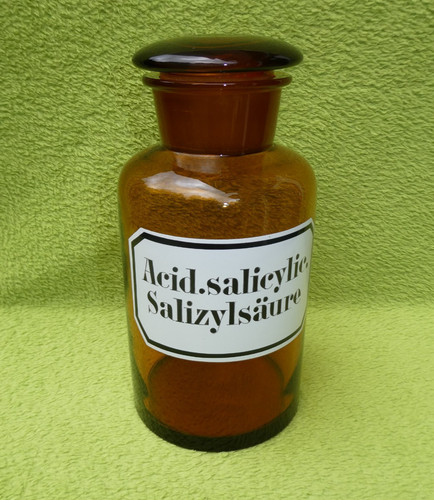 Antike apothekerflasche - antike,