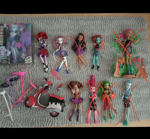 Mattel monster high doll - mattel,