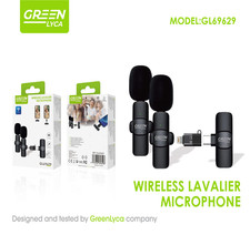 Bluetooth Wireless Mikrofon Mini Ansteckmikrofon Handy-Live-Stream