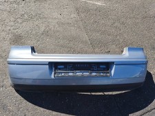 VW Polo 9n3 3 Türer Stoßstange Hinten Silber LA7R