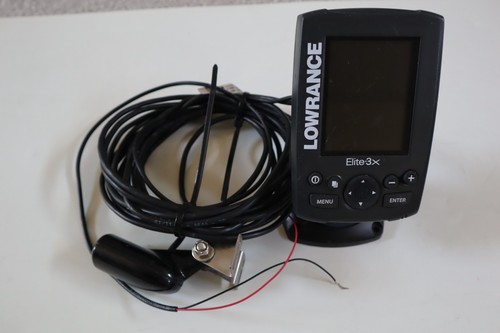 Lowrance elite fishfinder - elite, 3x