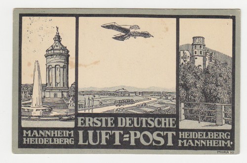 Deutsche luftpost mannheim - deutsche,
