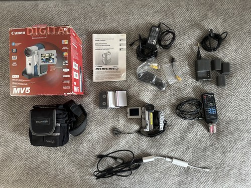 Canon mv5 mini camcorder - dv,