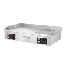 3 KW Elektrische Grillplatte Gastro Griddleplatte Bratplatte Elektro Grillplatte