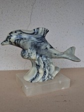 Marmor Figur Delphin
