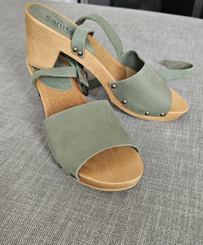 Holzsandalen sanita wood yara - holzsandalen,