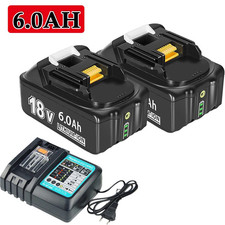 2x 18V 6Ah  für Makita Akku