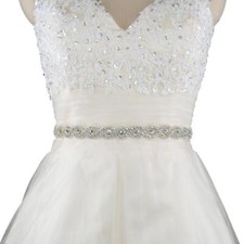 Strass brautkleid gürtel - strass,