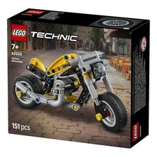 LEGO Technic gelbes Motorrad