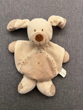 Nicotoy Schmusetuch Hund Kuscheltuch braun beige Schnuffeltuch Simba Toys