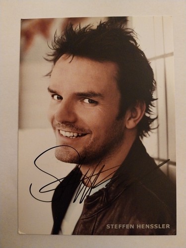 Steffen henssler autogramm - steffen,