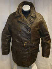 Schwere alte Krad Jacke