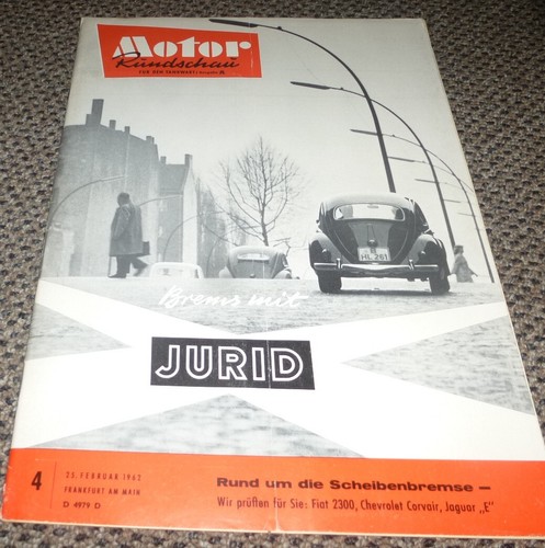 Motor rundschau 1962 fiat - motor, 4/1962