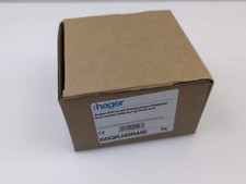 Hager BSQRJ45R45E Fußbodensteckdose 2-fach Netzwerk RJ45 & Schuko Edelstahl