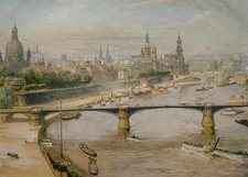 Dresden Elbe Brühlsche