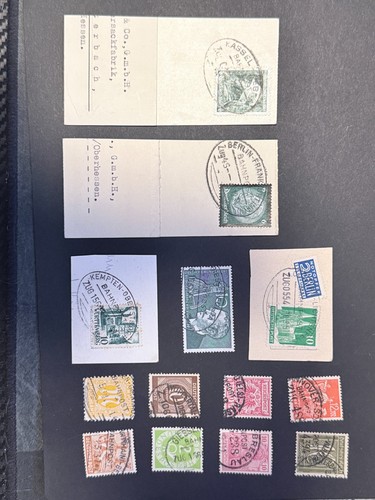 Lot bahnpoststempel - lot,