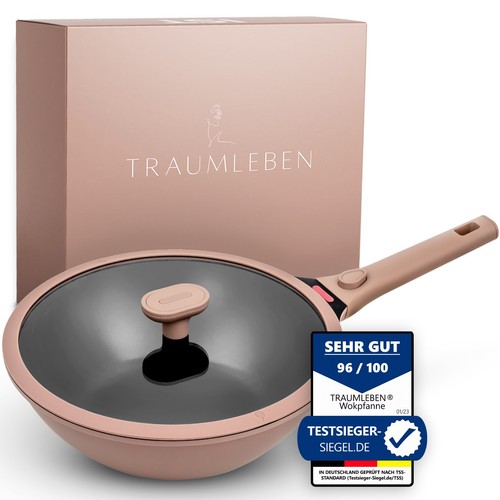 Traumleben wokpfanne cm - wokpfanne,
