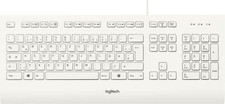 Logitech Corded Keyboard K280e, weiß, USB, DE, Tastatur