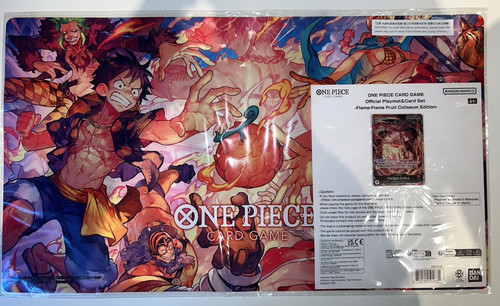 Official playmat flame - -, flame-flame