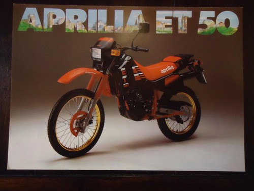 Prospekt aprilia enduro - aprilia, et