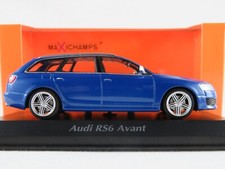 Maxichamps 940 017211 Audi RS6 Avant (2007) in blaumetallic 1:43 NEU/OVP