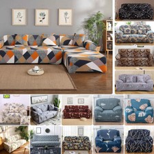 1/2/3/4 Sofabezug Sofa Überzug Sofaüberwurf elastische Sofa Cover für Ecksofa