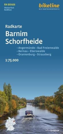 Radkarte barnim schorfheide - radkarte,