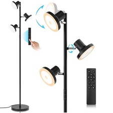 SIBRILLE Stehlampe LED Dimmbar, 36W Deckenfluter LED Dimmbar 2500LM mit