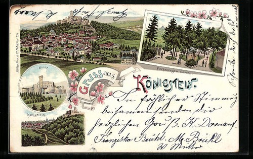 Lithographie königstein ts - lithographie, /ts