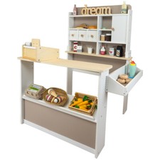 Meppi Kaufladen Nougat aus Holz - Kaufmannsladen für Kinder - Kinderkaufladen