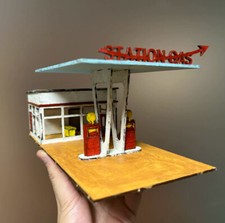 1:64/72 Diorama Tankstelle