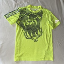 Adidas Shirt Climalit 152 Neon Gelb Grün