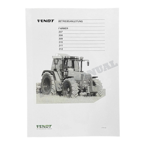 Fendt farmer 307 308 309 - 307, 310