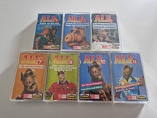 Alf Kassetten Sammlung Folgen 1 3 5 7 8 10 13 Sehr Guter Zustand Konvolut
